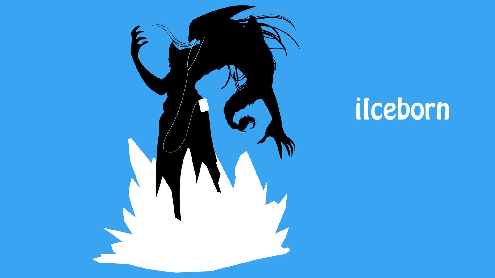 ipod Lissandra Minimalistic by Quiet-Lamp HD Wallpaper Fan Art Artwork League of Legends lol