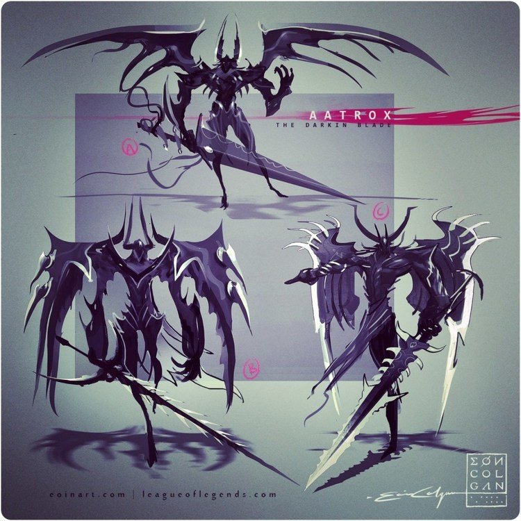 Aatrox Concept (3) by eoinart