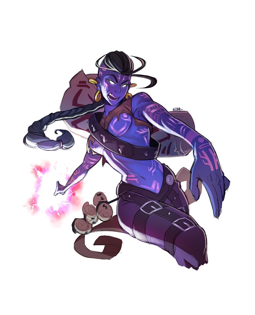 Female Ryze by ohnips Gender Swap Bend HD Wallpaper Fan Art Artwork League of Legends lol (2)