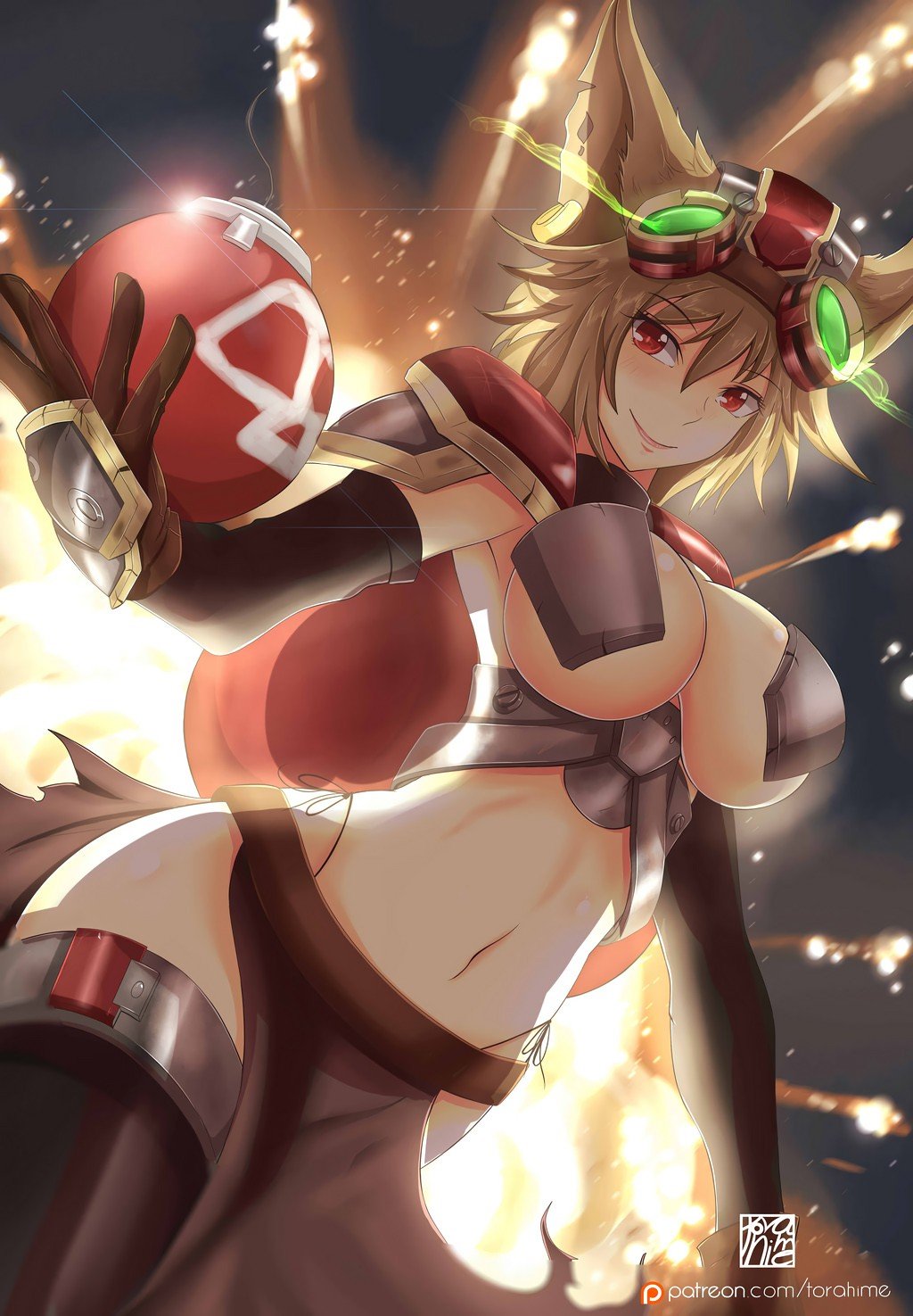 Sexy Ziggs by TorahimeMax Gender Swap Bend HD Wallpaper Fan Art Artwork League of Legends lol