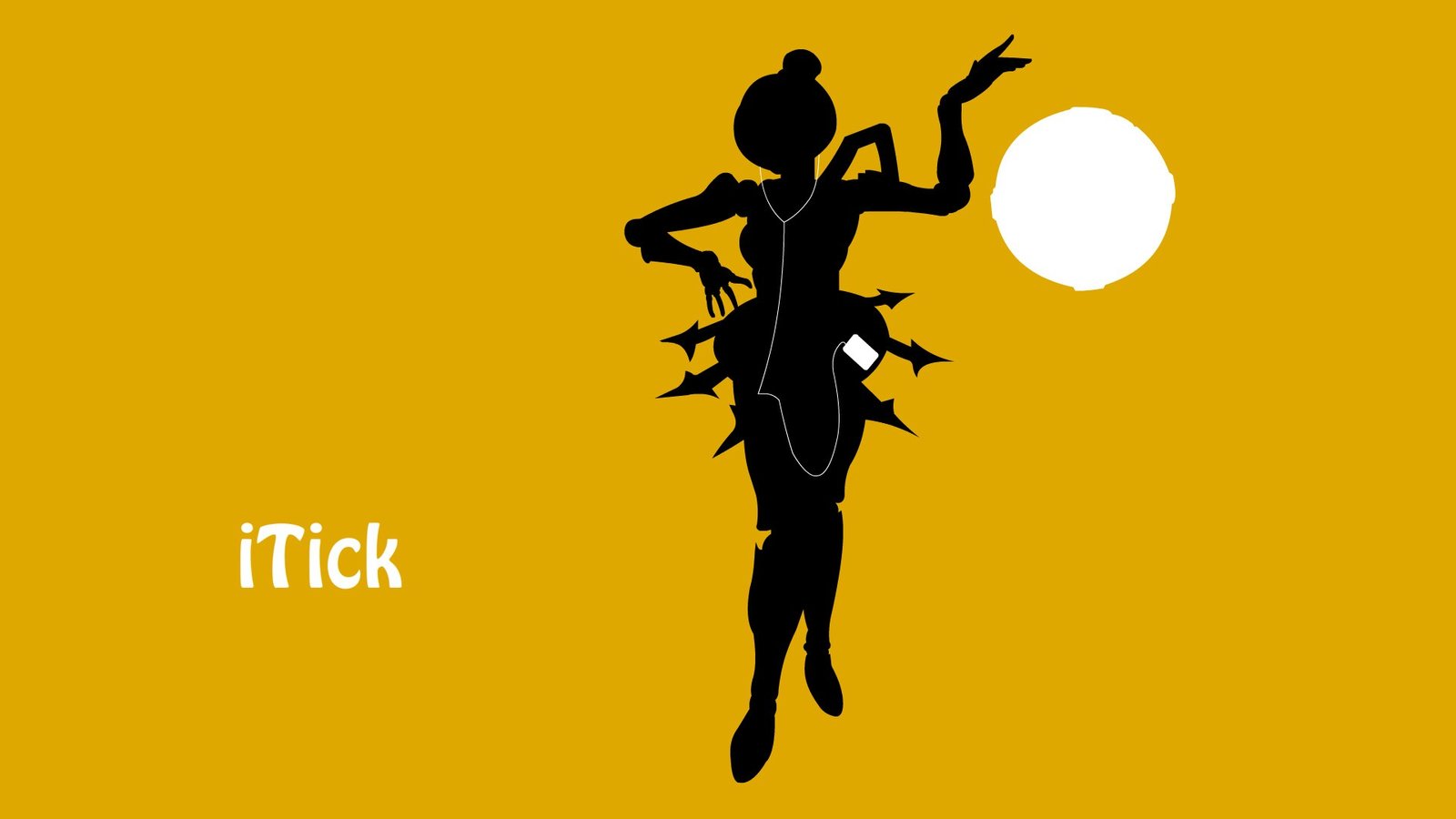 ipod Orianna Minimalistic by Quiet-Lamp HD Wallpaper Fan Artwork League of Legends lol