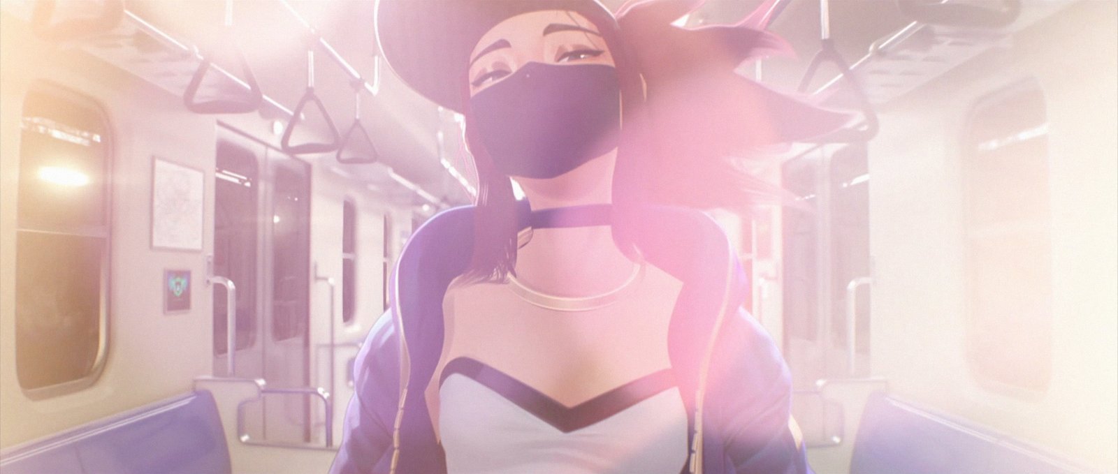 K/DA - POPSTARS (KDA Akali) (ft Madison Beer, (G)I-DLE, Jaira Burns) HD 4k Wallpaper Background Official Art Artwork League of Legends lol (17)