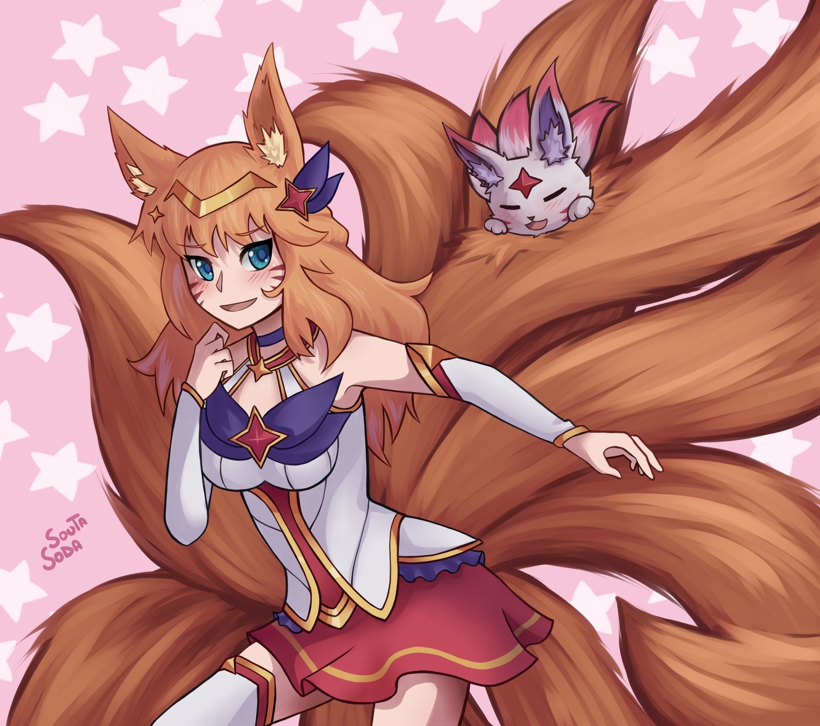 Star Guardian Ahri Wallpapers Fan Arts League Of Legends LoL Stats