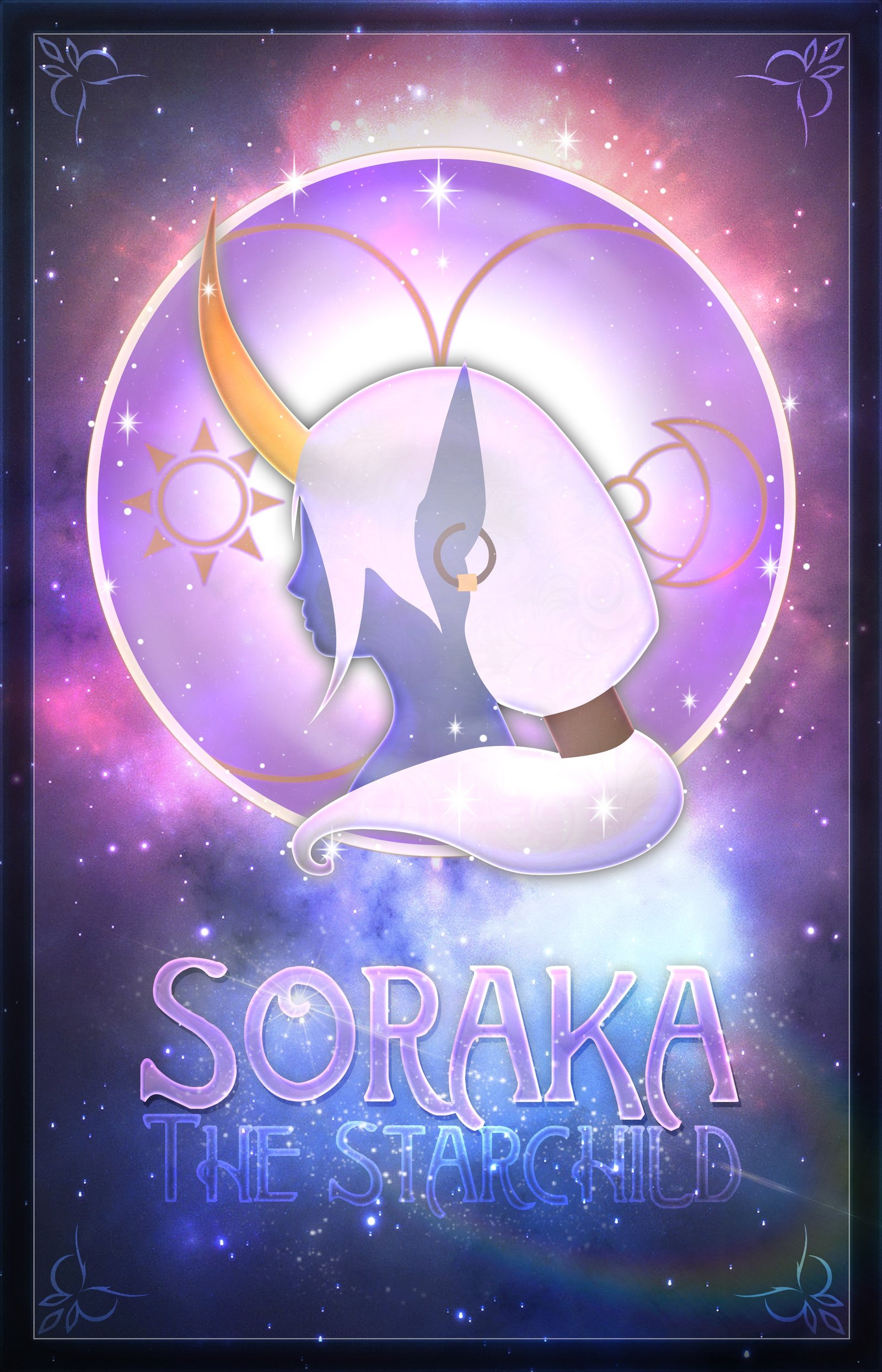 Soraka Portrait by TheLadyClockWork HD Wallpaper Fan Art Artwork League of Legends lol