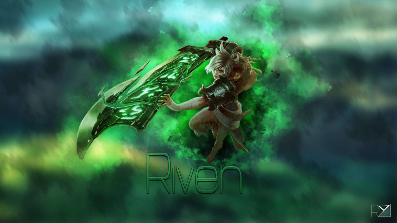 Riven by ruanes97 HD Wallpaper Fan Art Artwork League of Legends lol