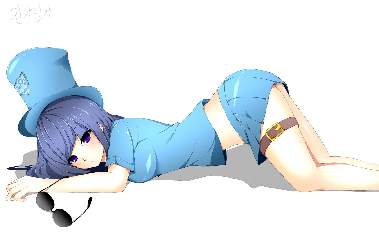 Officer Caitlyn by freesha@k HD Wallpaper Artwork Fan Art League of Legends lol