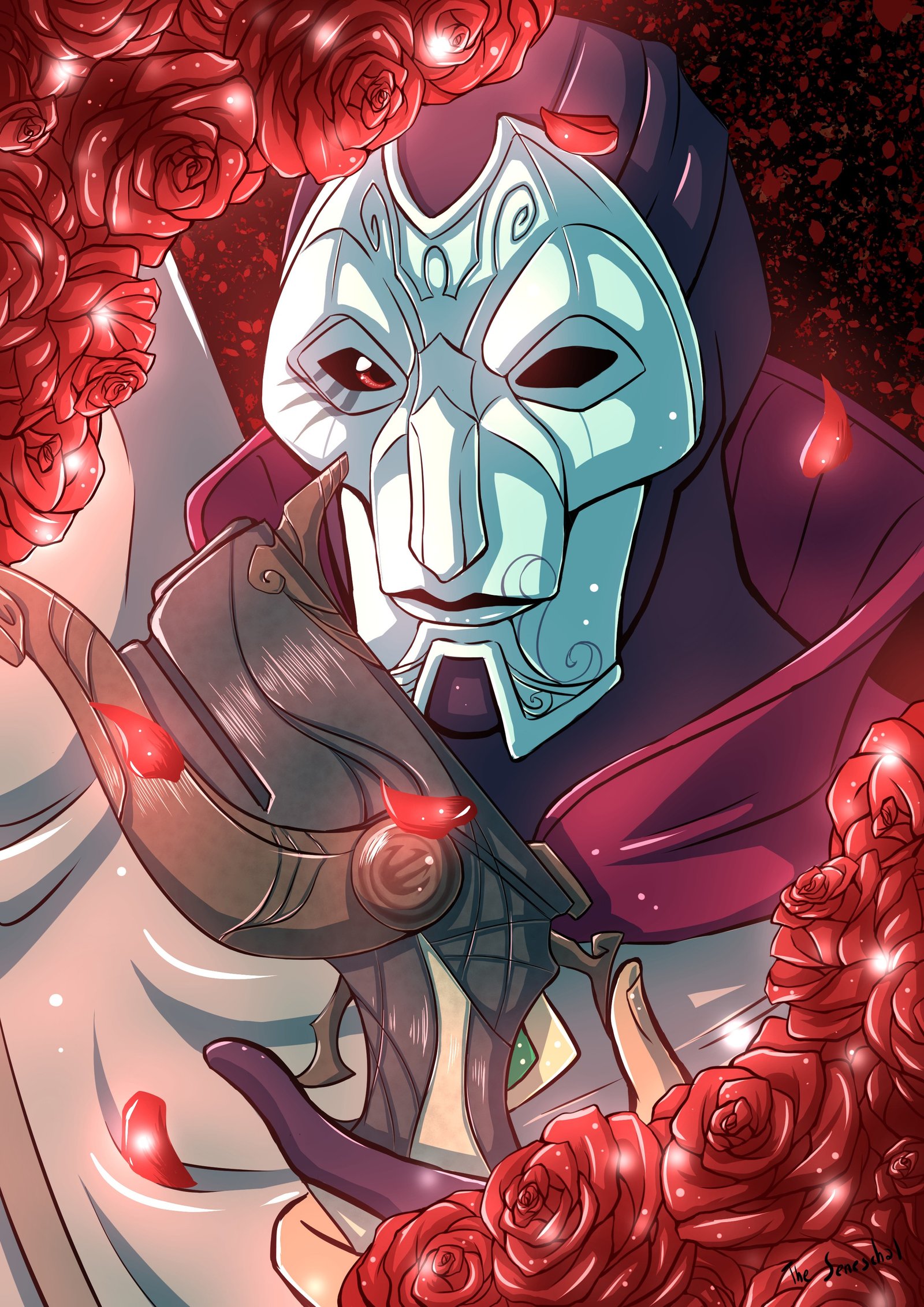 Jhin by EhwazRune League of Legends Artwork Wallpaper lol