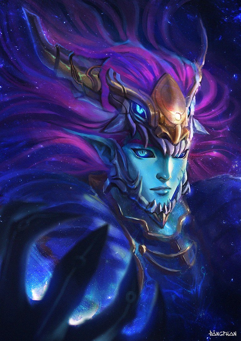 Female Aurelion Sol by DavidPan Gender Swap HD Wallpaper Artwork Fan Art League of Legends lol