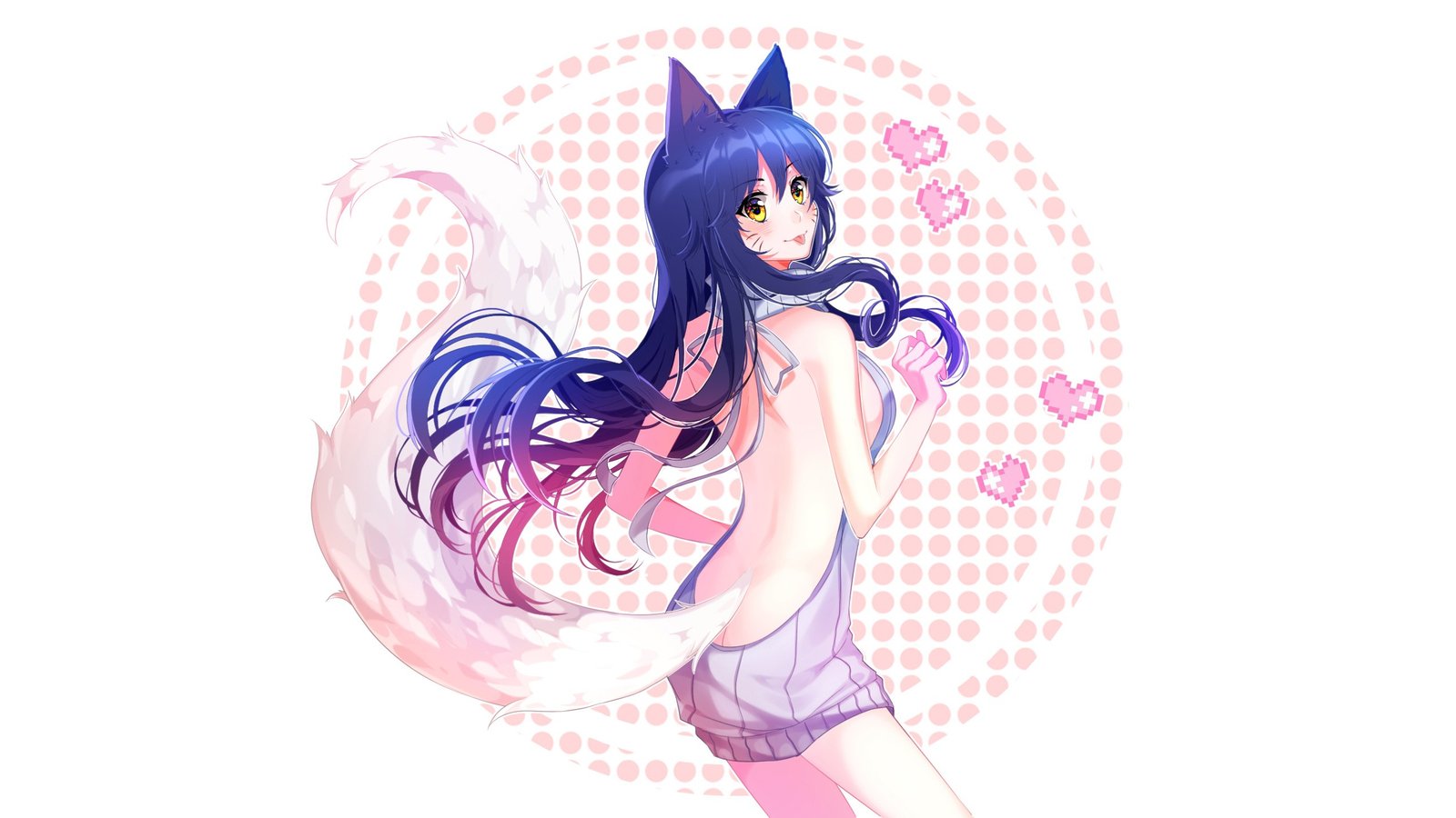 Ahri by saviko HD Wallpaper Background Fan Art Artwork League of Legends lol