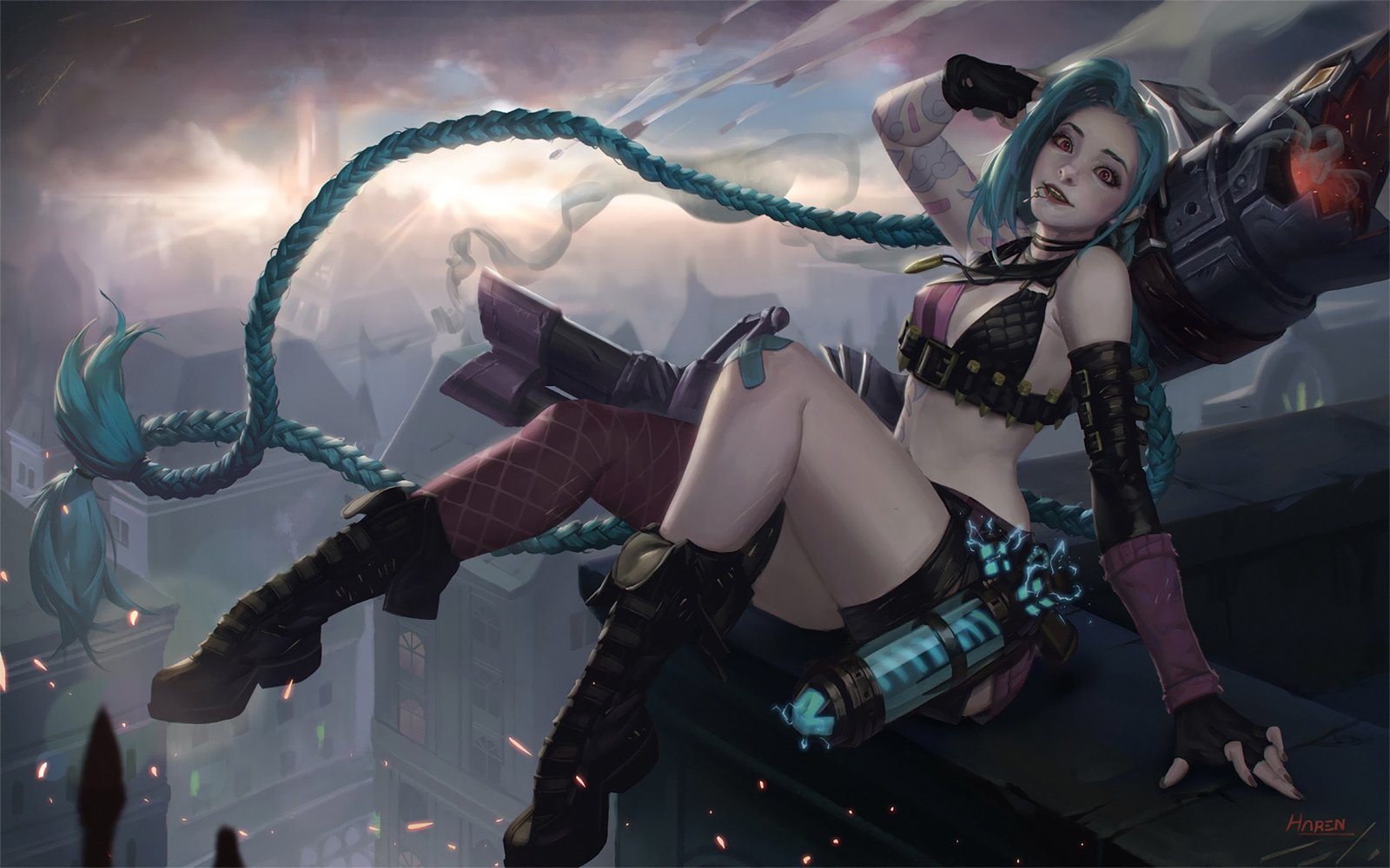 jinx wallpaper hd