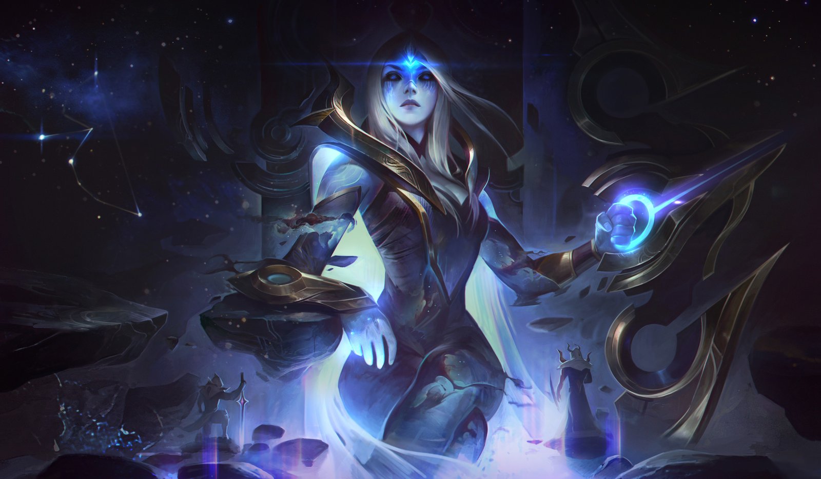 Cosmic Queen Ashe Wallpapers Fan Arts League Of Legends Lol Stats