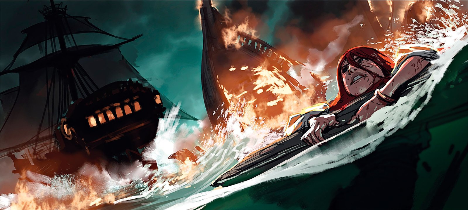 Miss Fortune Lore - 22 Destruction League of Legends Artwork Wallpaper lol