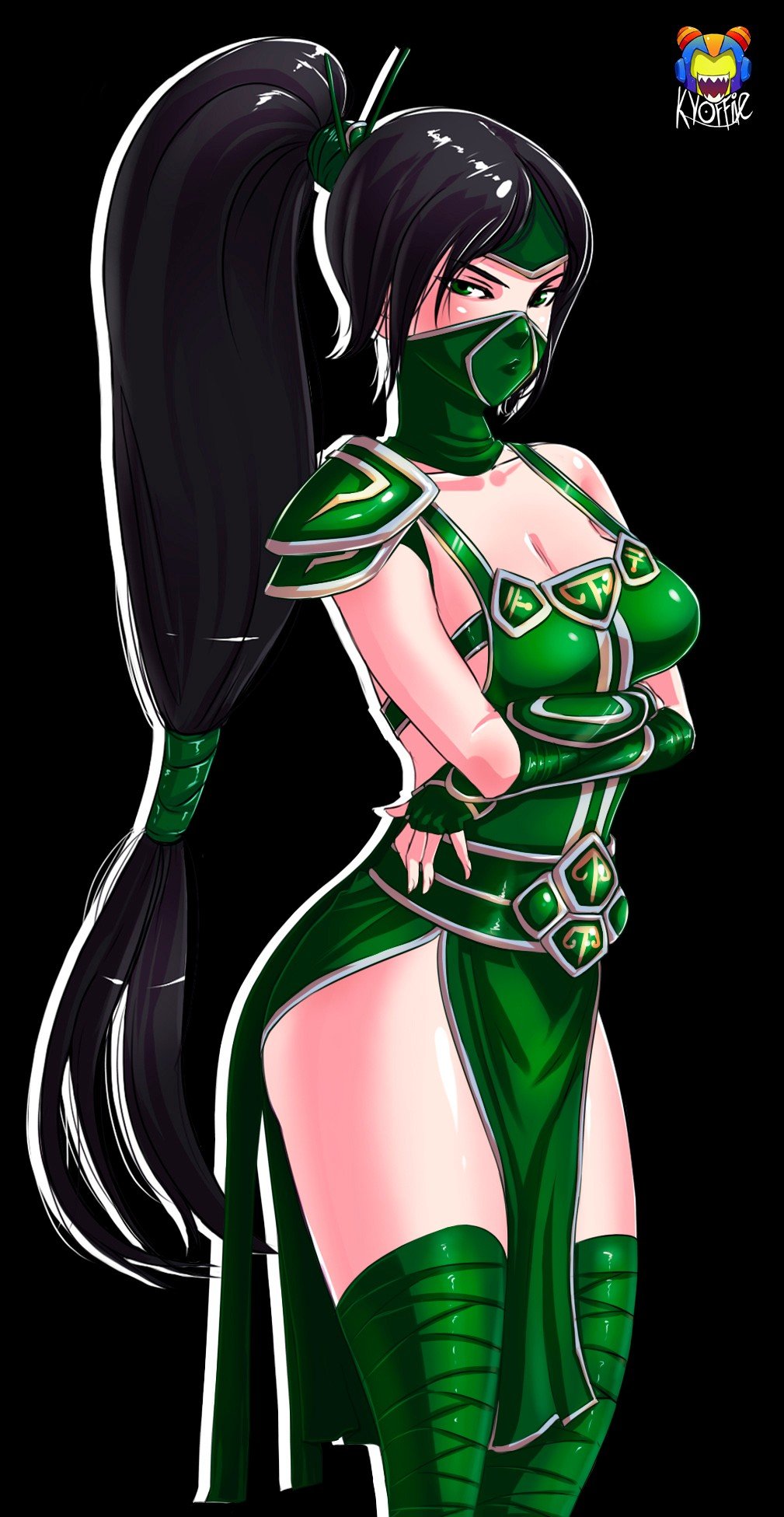 Akali by Kyoffie12 (2) League of Legends Artwork Wallpaper lol