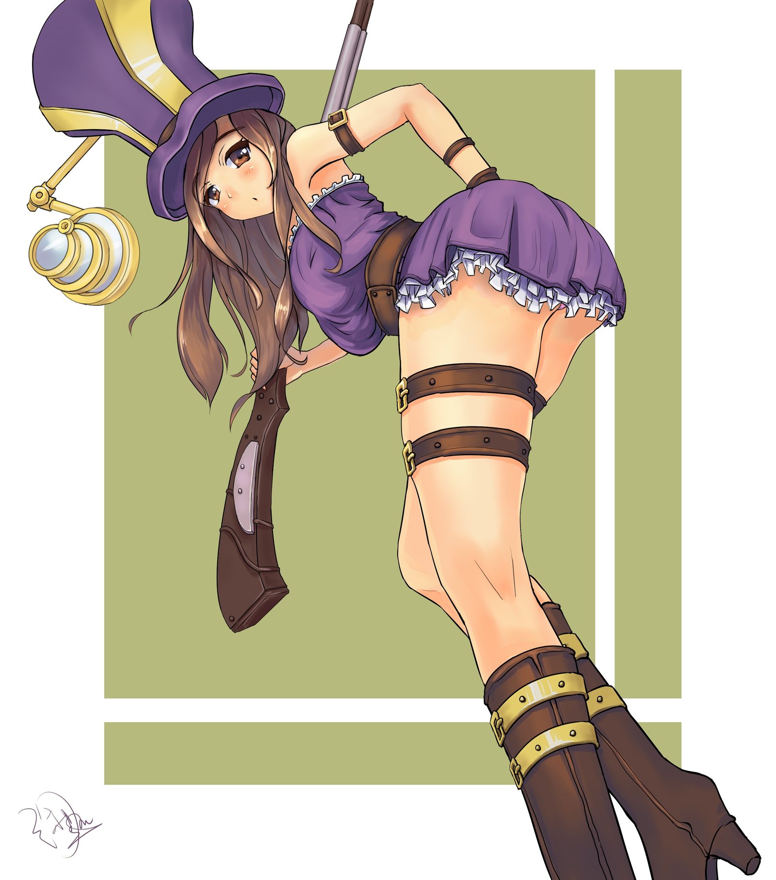 Caitlyn by 大猫 (2) HD Wallpaper Artwork Fan Art League of Legends lol