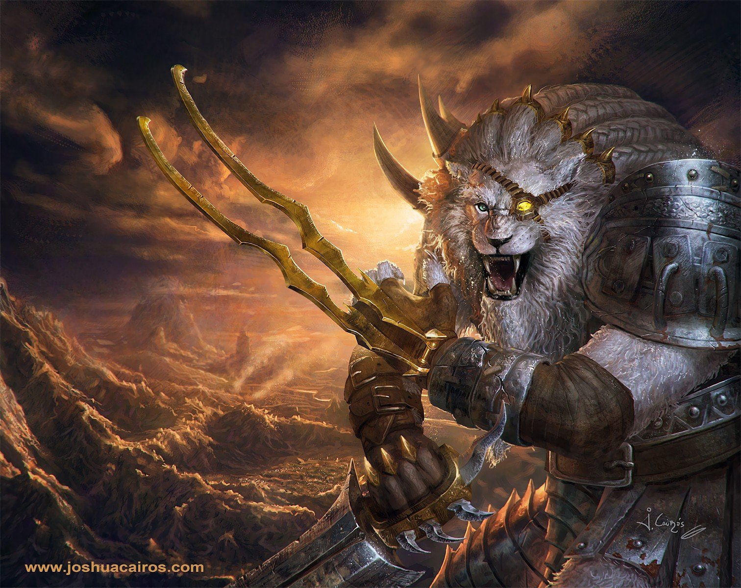 Rengar by 1oshuart HD Wallpaper Fan Artwork League of Legends lol