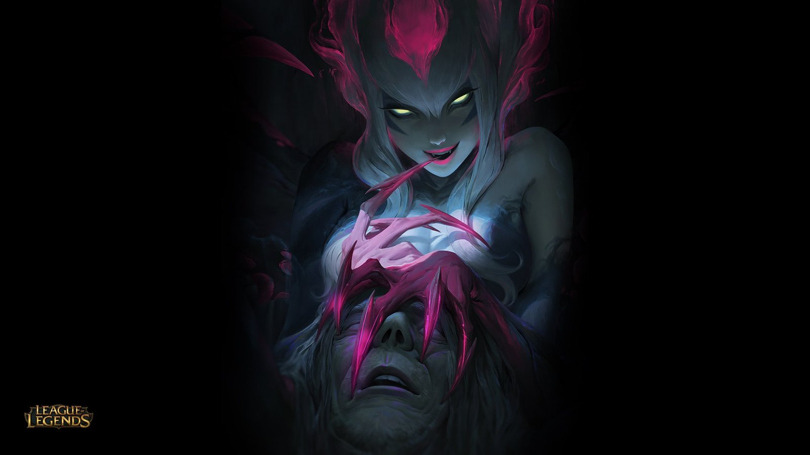 Evelynn Promo Teaser Rework Splash Art HD Wallpaper Background Official Art Artwork League of Legends lol
