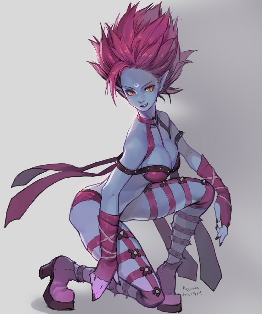 Evelynn by Racoona HD Wallpaper Fan Art Artwork League of Legends lol