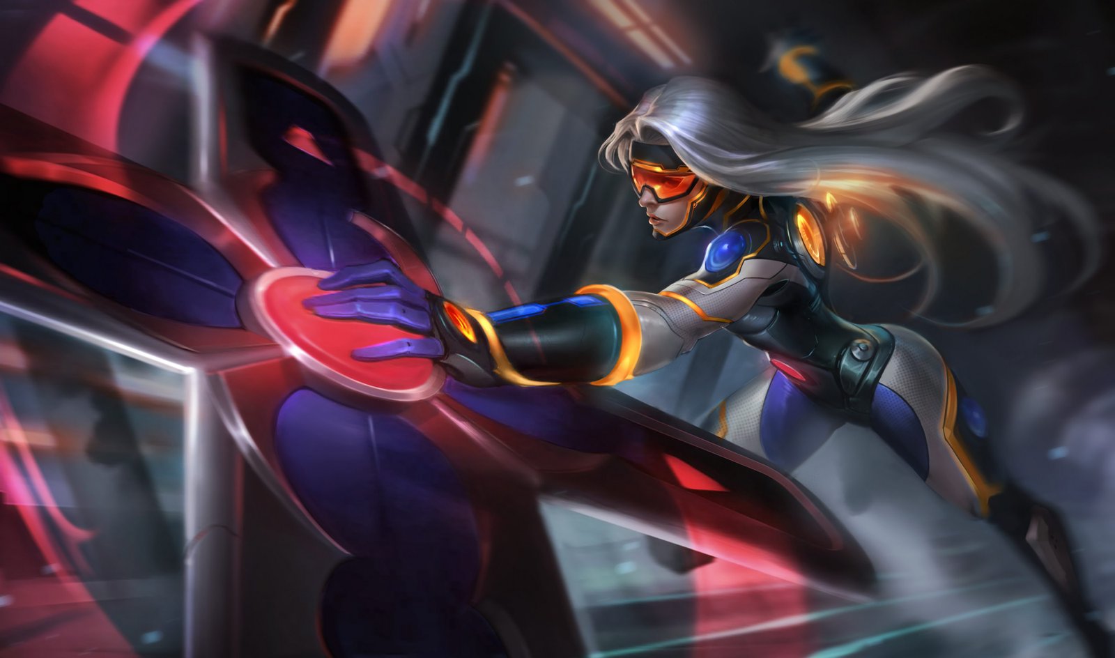 Neo PAX Sivir Splash Art HD 4k Wallpaper Background Official Art Artwork League of Legends lol