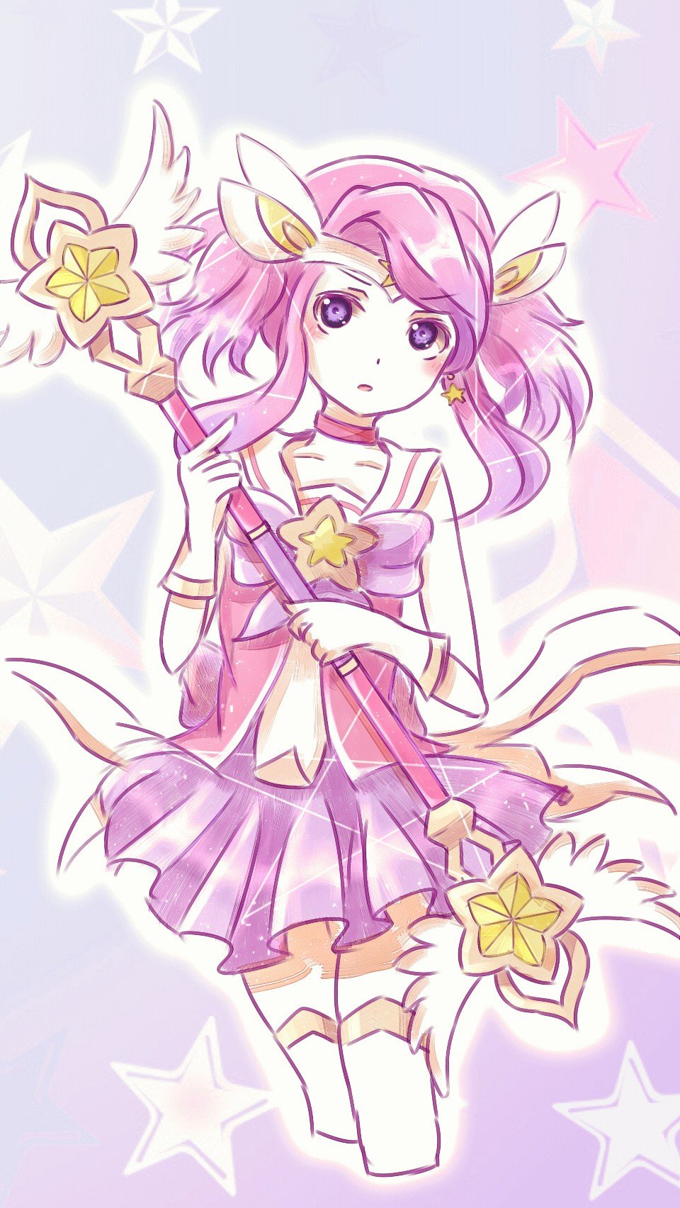 Star Guardian Lux Wallpapers Fan Arts League Of Legends Lol Stats