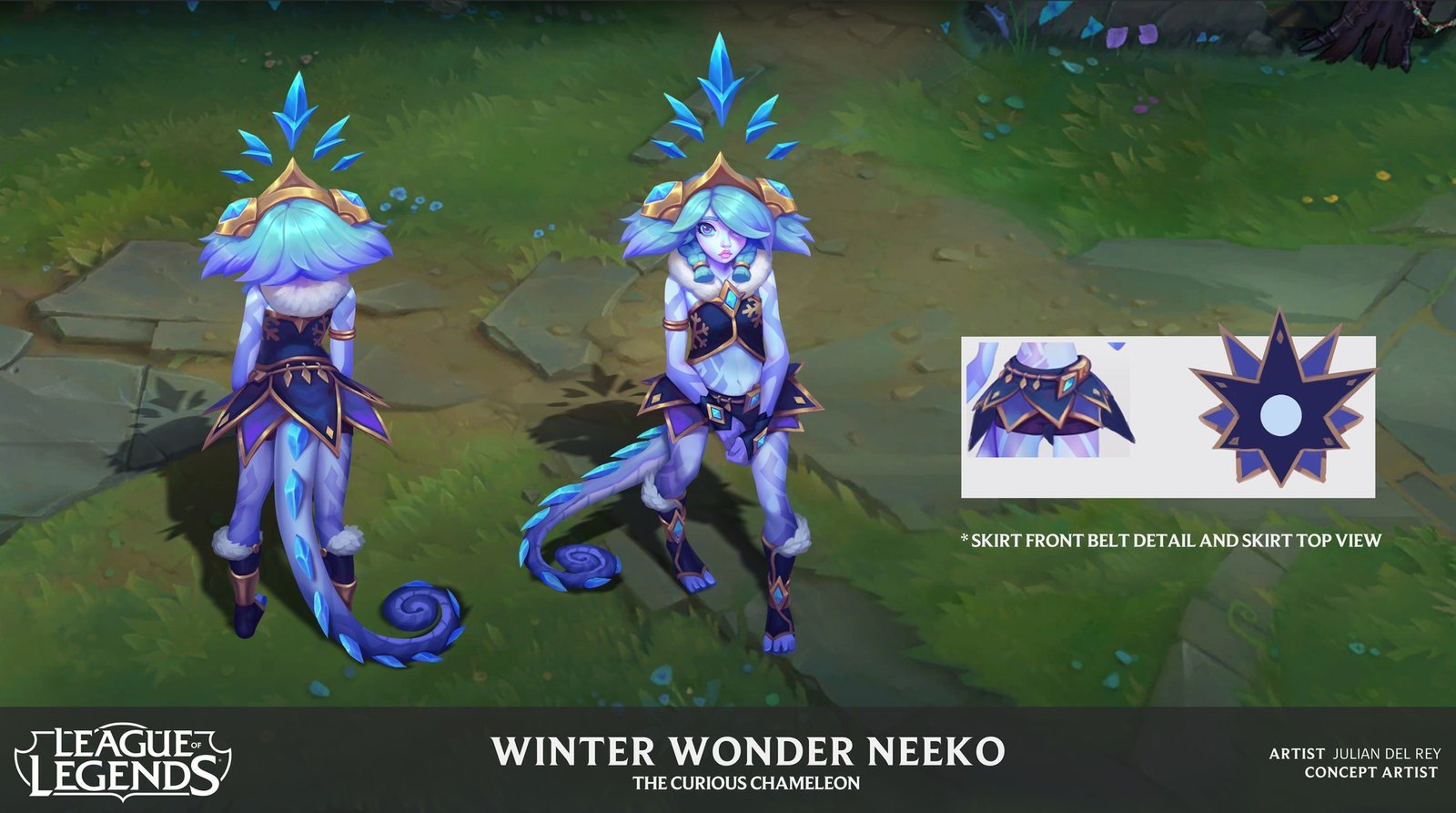 Winter Wonder Neeko Concept | Wallpapers & Fan Arts | League Of Legends