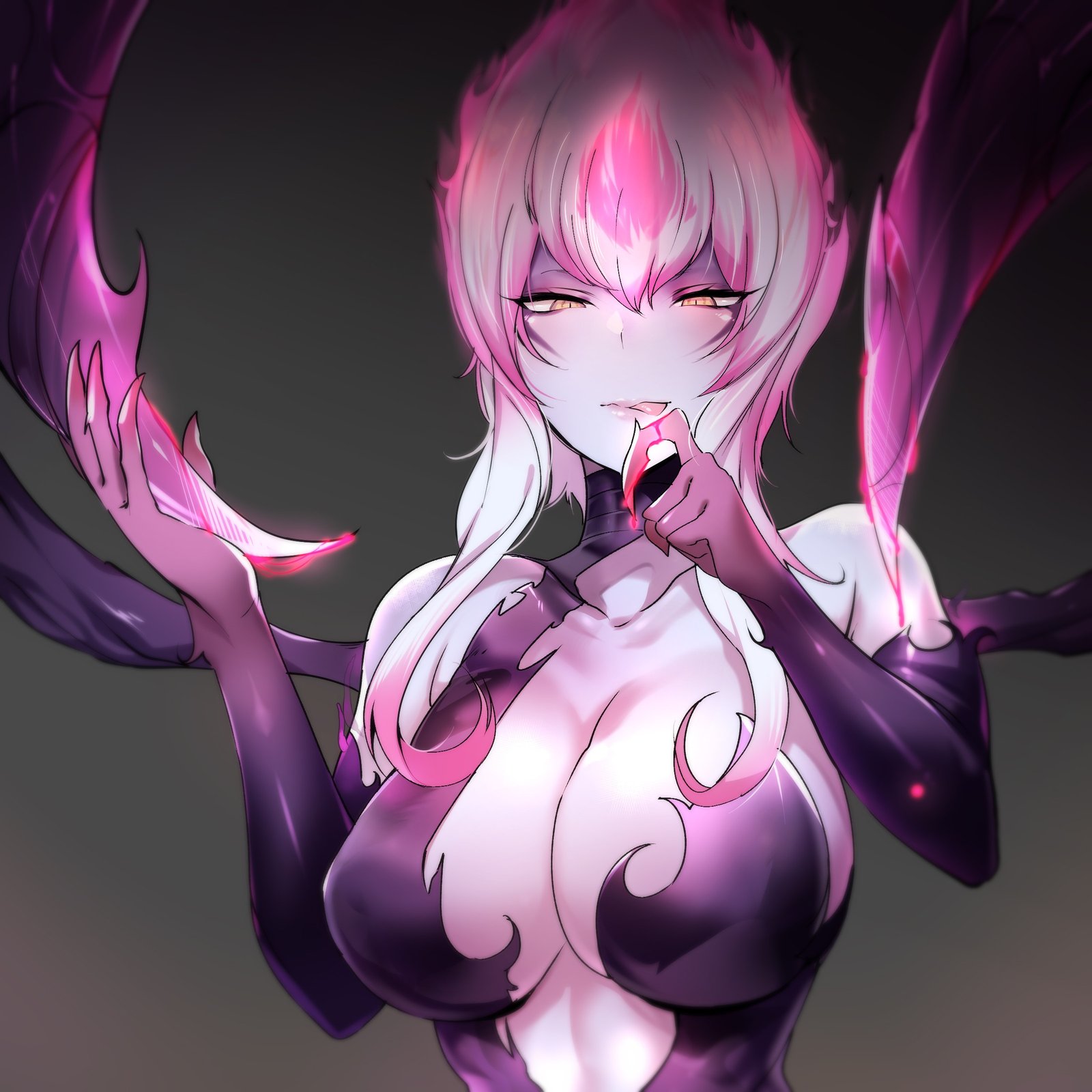 Evelynn Rework by 동하오츠카 HD Wallpaper Background Fan Art Artwork League of Legends lol (2)