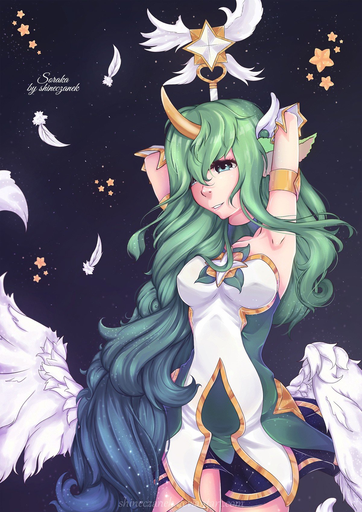 Star Guardian Soraka Wallpapers Fan Arts League Of Legends Lol