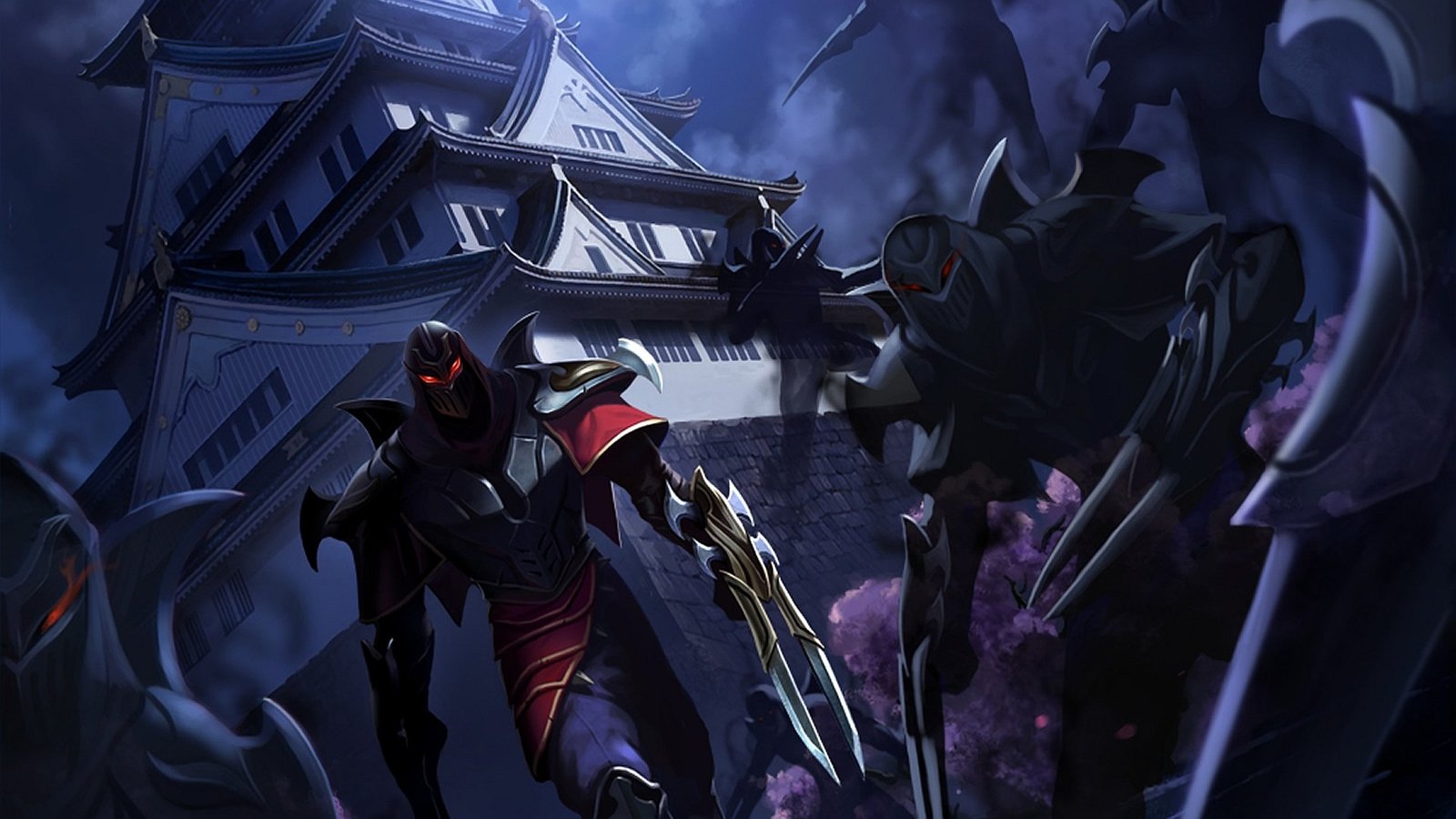 Zed – The Master of Shadows Artwork | Wallpapers & Fan Arts | League Of