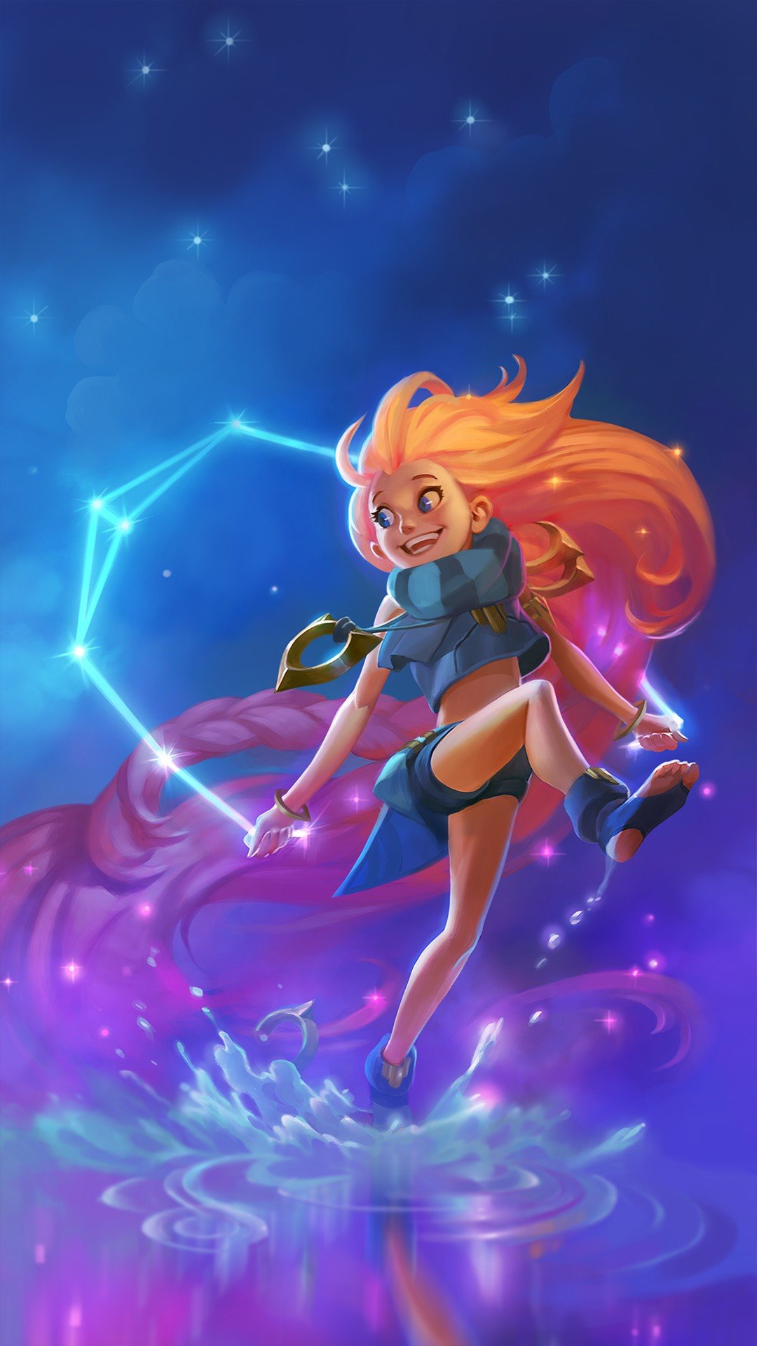 Zoe HD Wallpaper Background Official Art Artwork League of Legends lol (2)