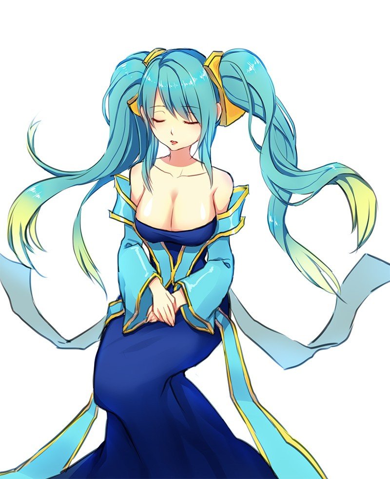 Sona by アリ HD Wallpaper Fan Art Artwork League of Legends lol