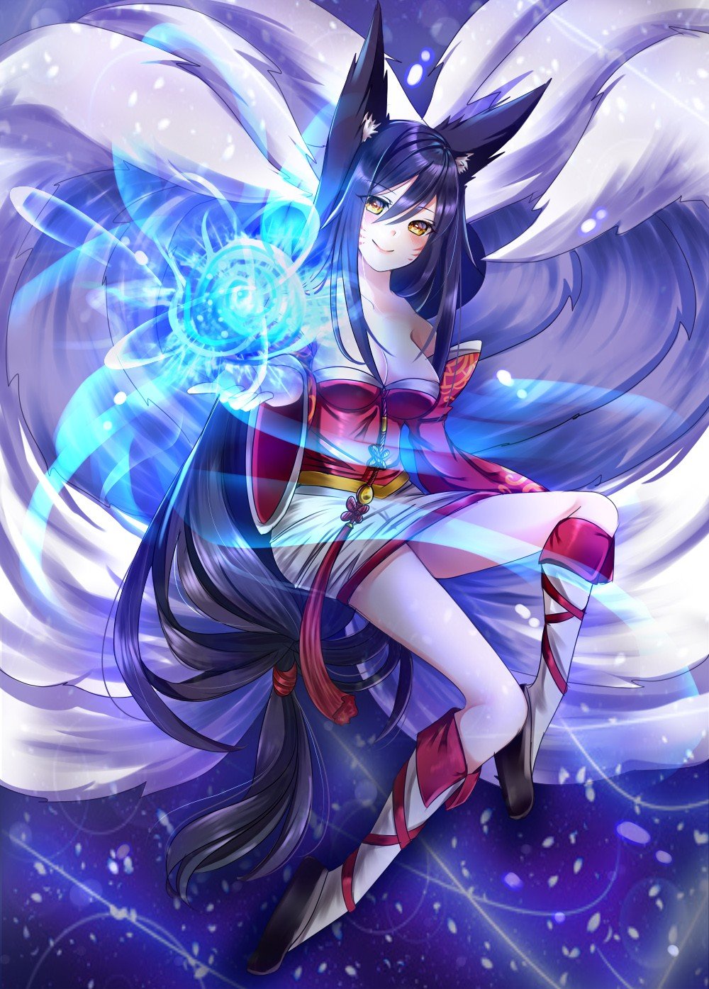 Ahri Wallpapers And Fan Arts League Of Legends Lol Stats 