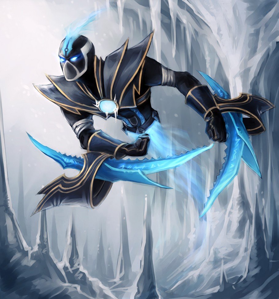 Frozen Terror Nocturne by justduet HD Wallpaper Fan Artwork League of Legends lol