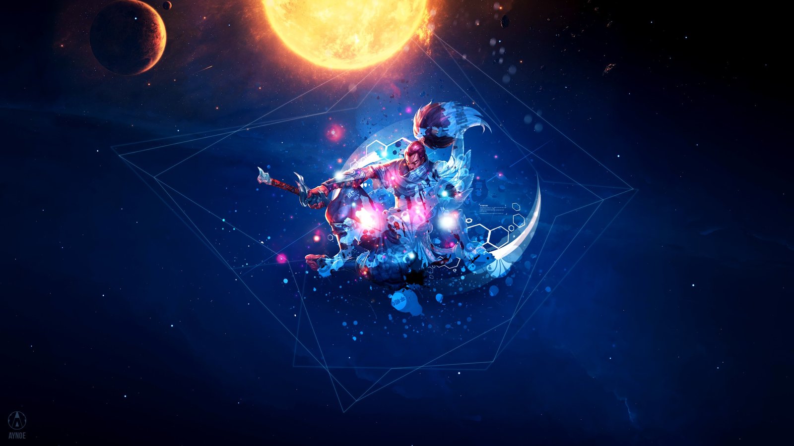 Yasuo by Aynoe (3) League of Legends Artwork Wallpaper lol