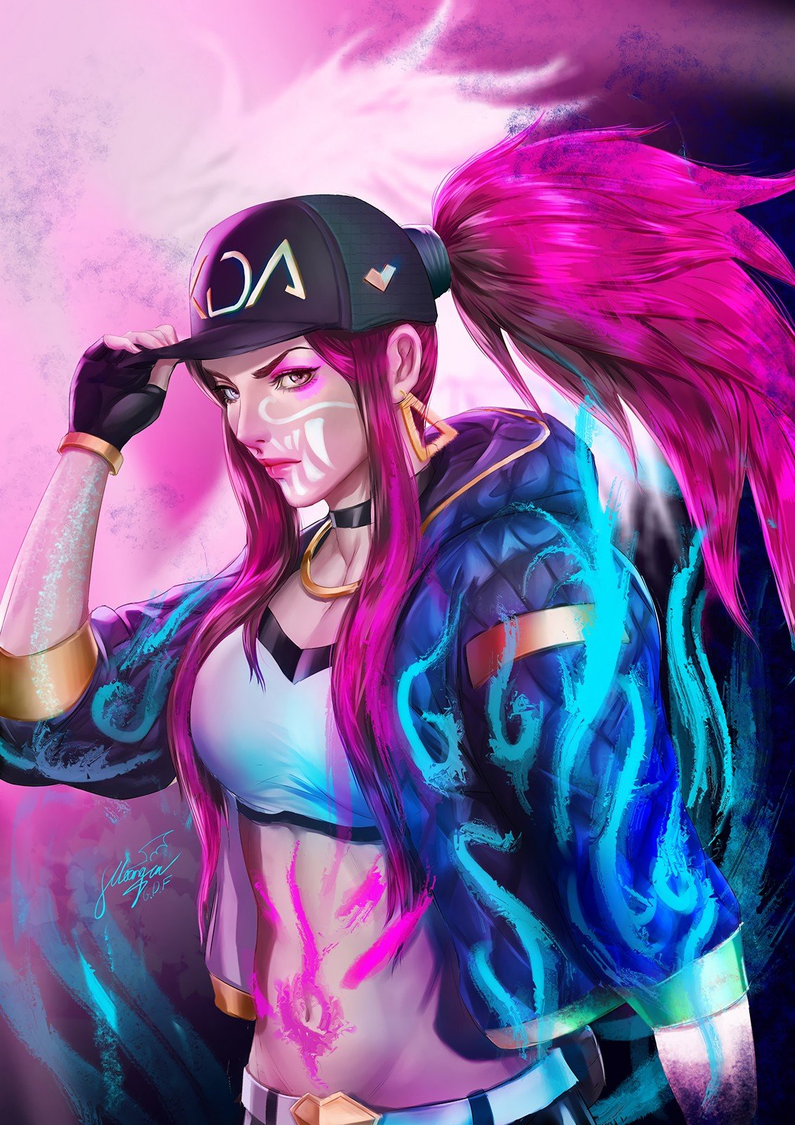 K/DA Akali | Wallpapers & Fan Arts | League Of Legends | LoL Stats