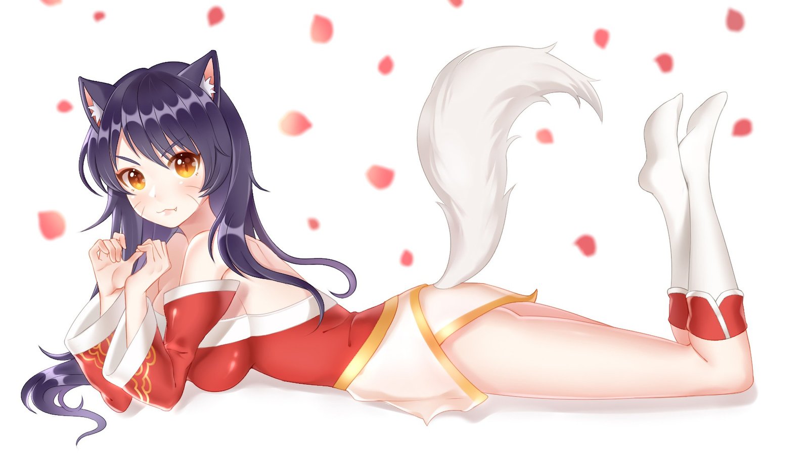 Ahri by Tl League of Legends Artwork HD Wallpaper lol Fan ArtFan Art Artwork