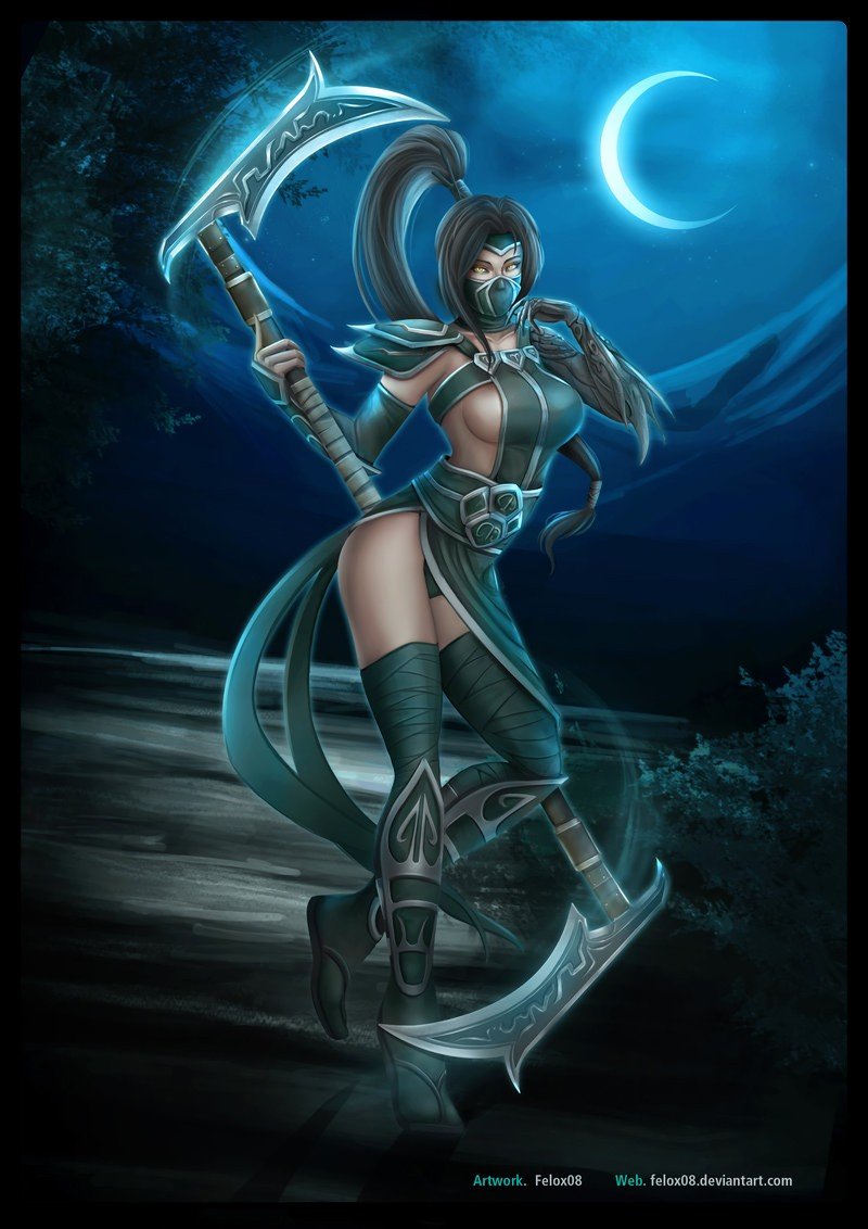 Akali by Felox08 League of Legends Artwork Wallpaper lol