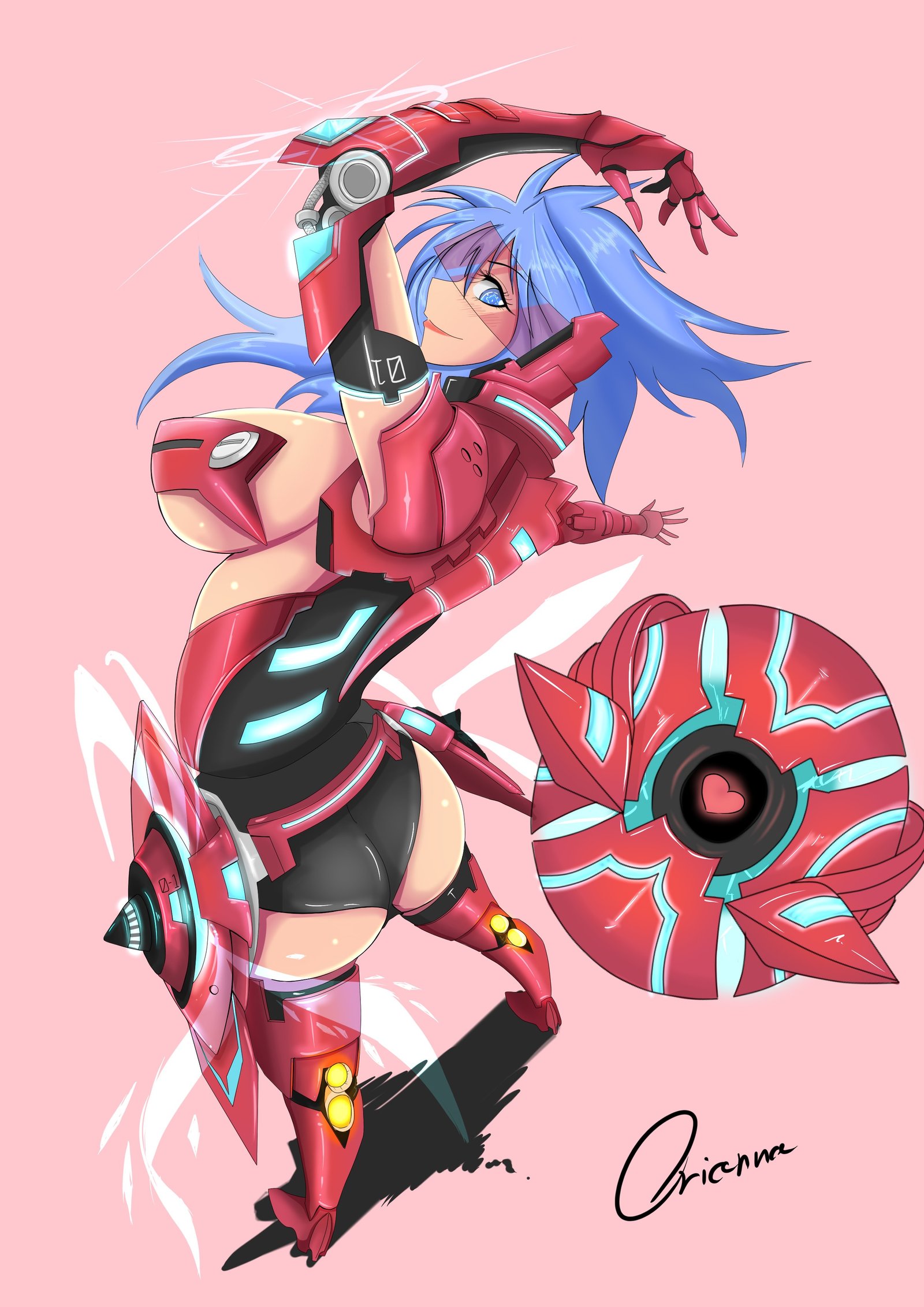 Sexy Mecha Orianna (Skin Concept) by TorahimeMax HD Wallpaper Fan Artwork League of Legends lol (2)