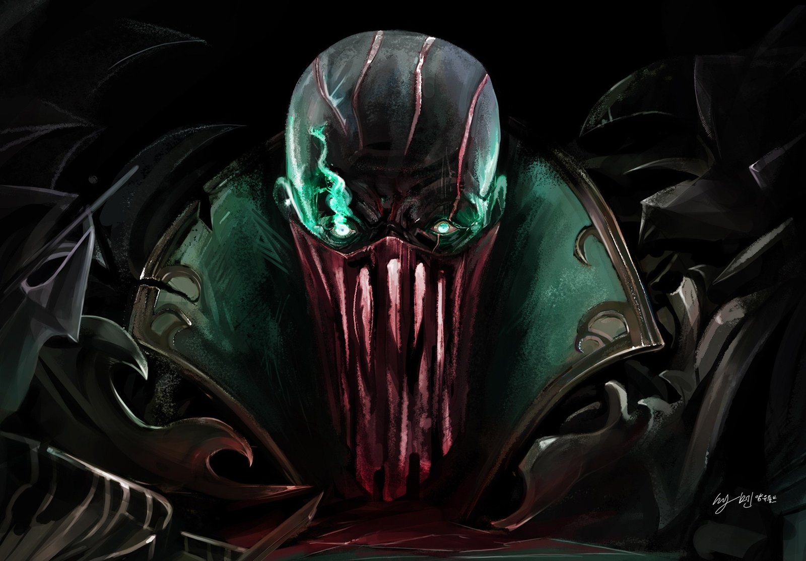 Pyke by 멘양 HD Wallpaper Background Fan Art Artwork League of Legends lol