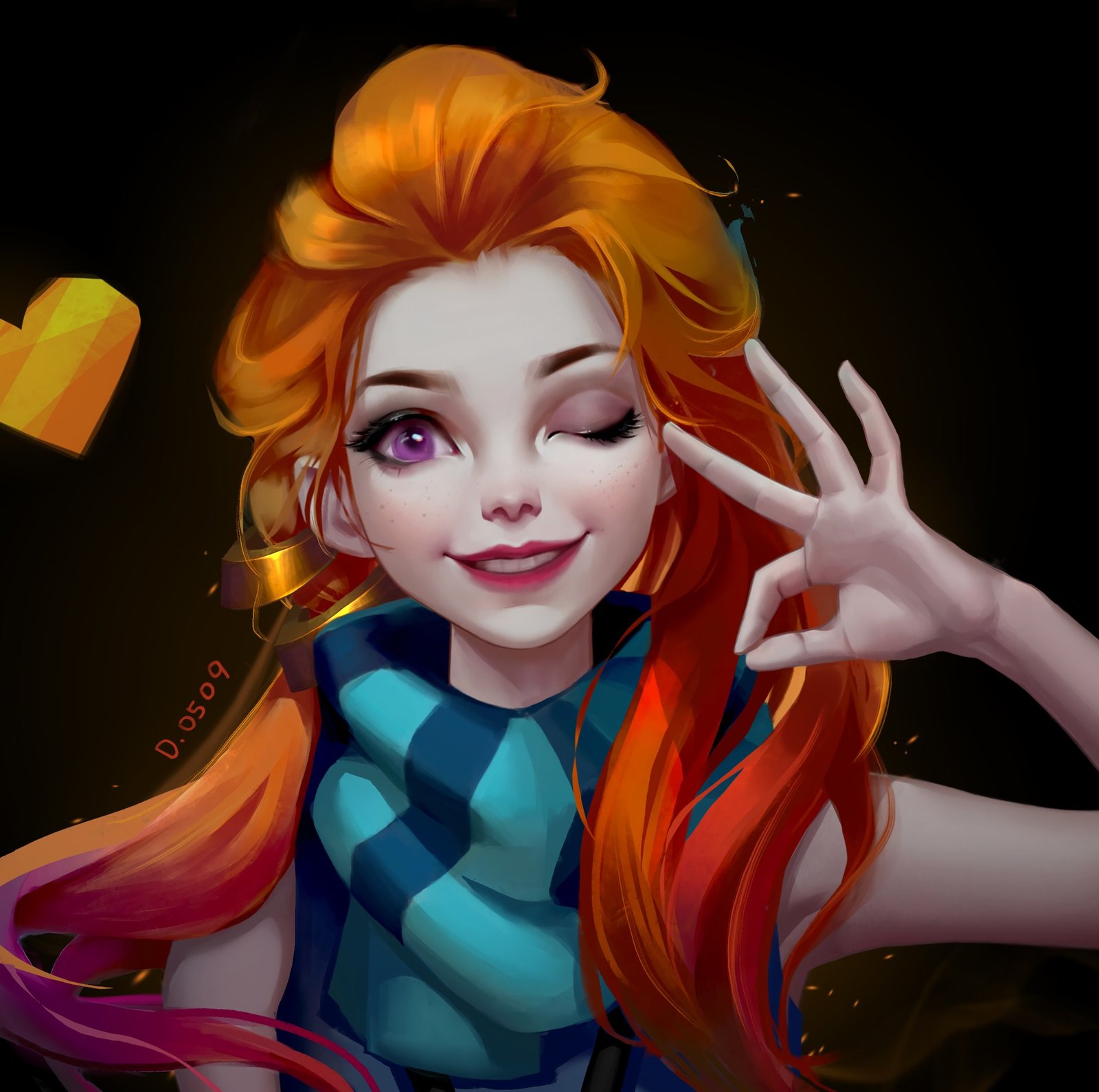 Zoe by diand HD Wallpaper Background Fan Art Artwork League of Legends lol