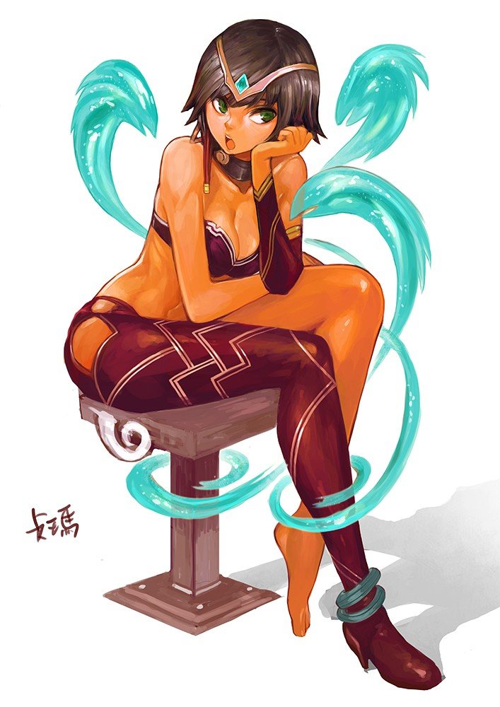 Karma by 空罐王 HD Wallpaper Fan Art Artwork League of Legends lol (2)
