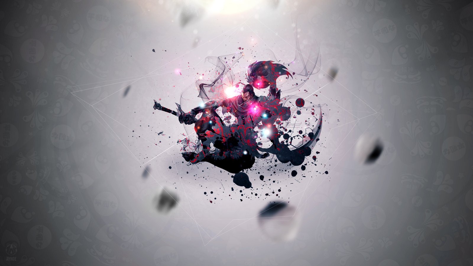 Yasuo by Aynoe League of Legends Artwork Wallpaper lol