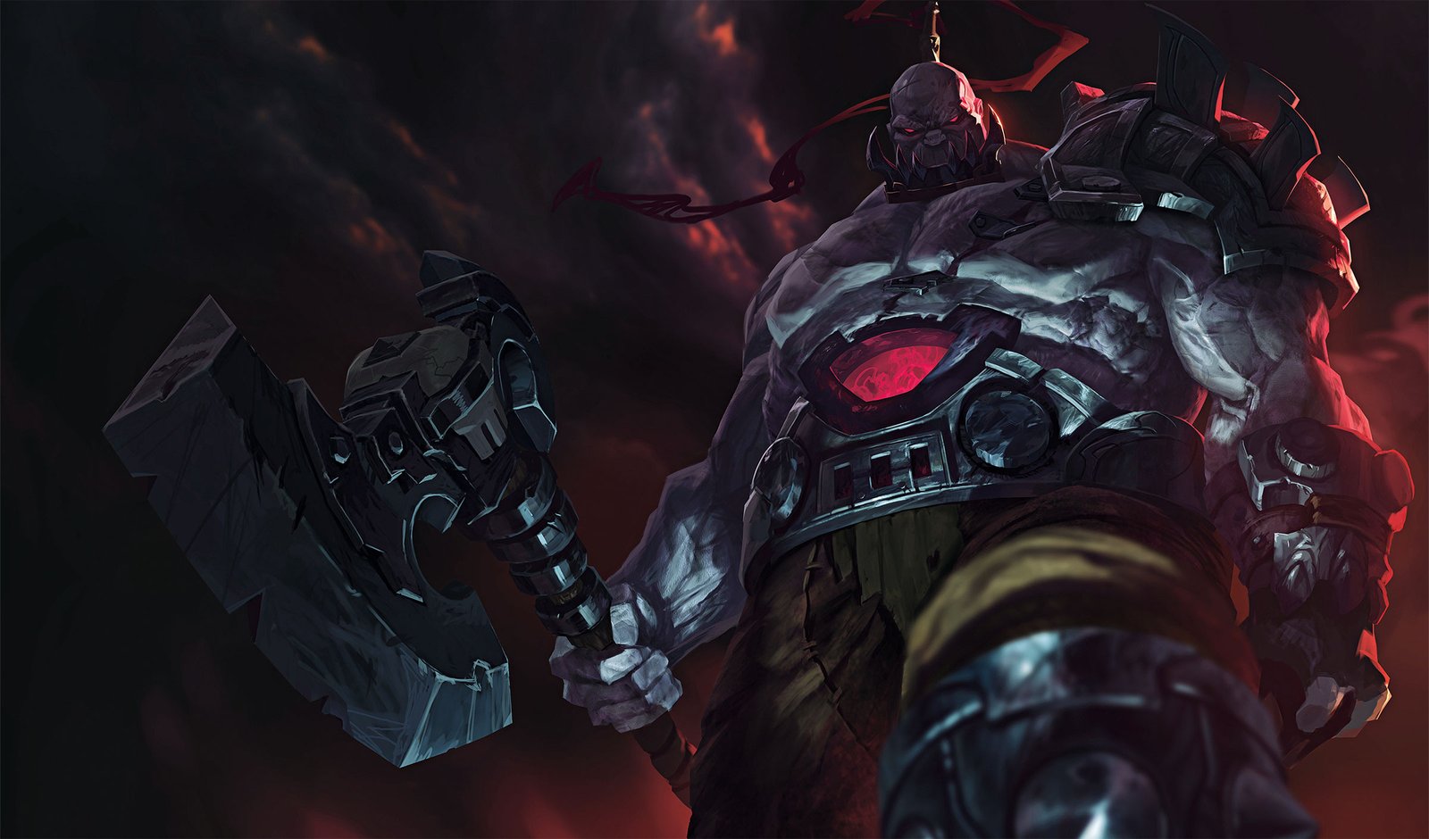 Classic Sion Splash Art Process (7) Wallpapers & Fan Arts League Of