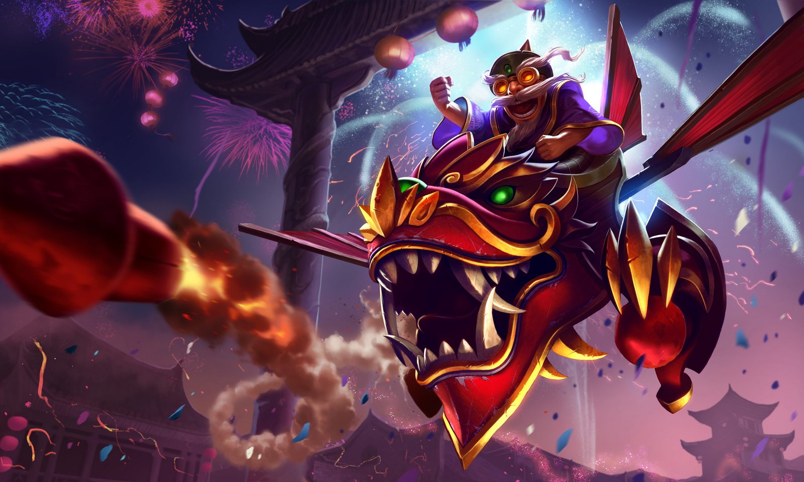 Dragonwing Corki Splash Art HD 4k Wallpaper Background Official Art Artwork League of Legends lol