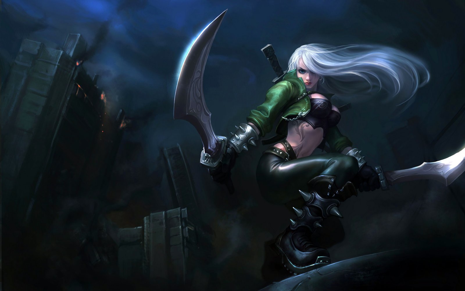 Mercenary Katarina Update Wallpapers Fan Arts League Of Legends Lol Stats