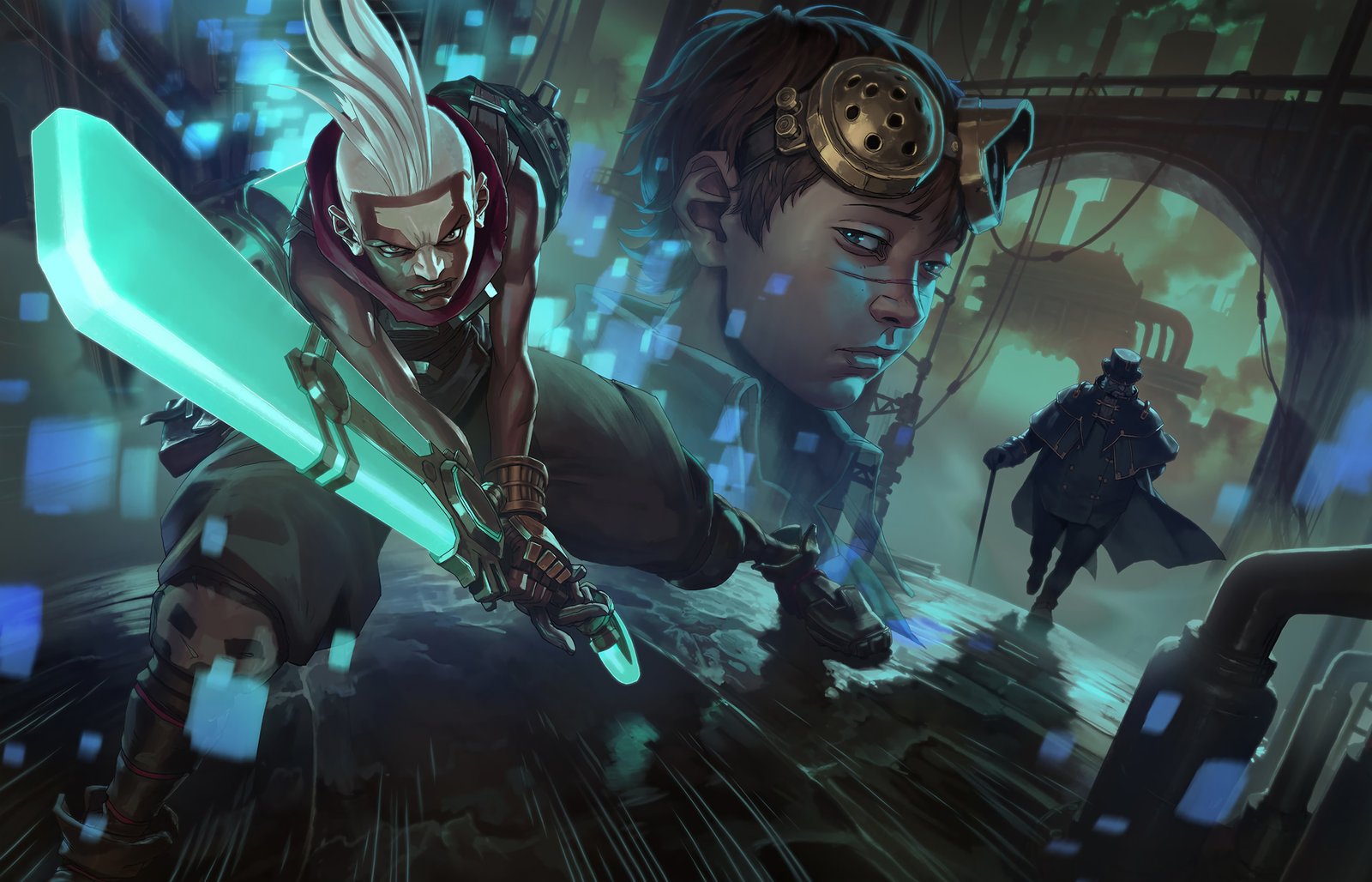 Ekko Chronobreak Comic (1) League of Legends Artwork Wallpaper lol