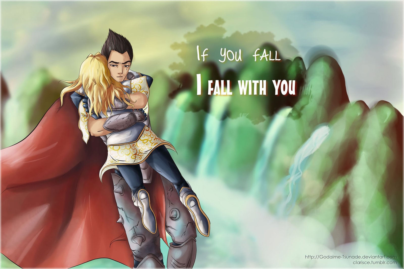 Darius & Lux by Godaime-Tsunade (2) HD Wallpaper Fan Art Artwork League of Legends lol