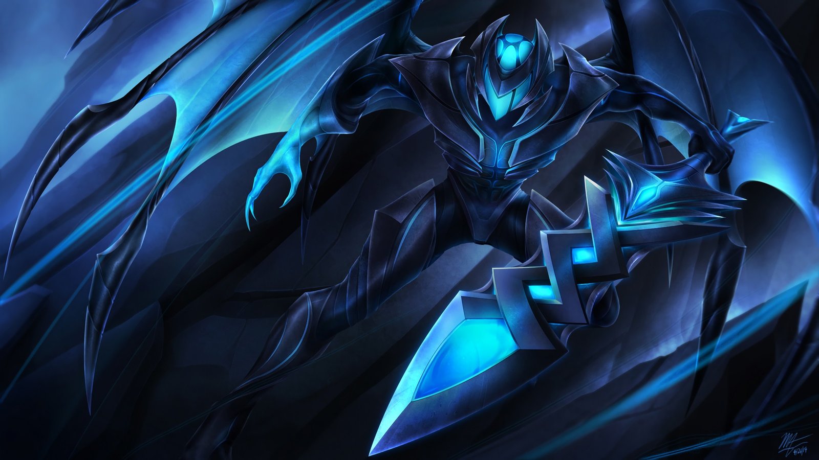 Sould Reaver Aatrox by VegaColors League of Legends Artwork Wallpaper lol