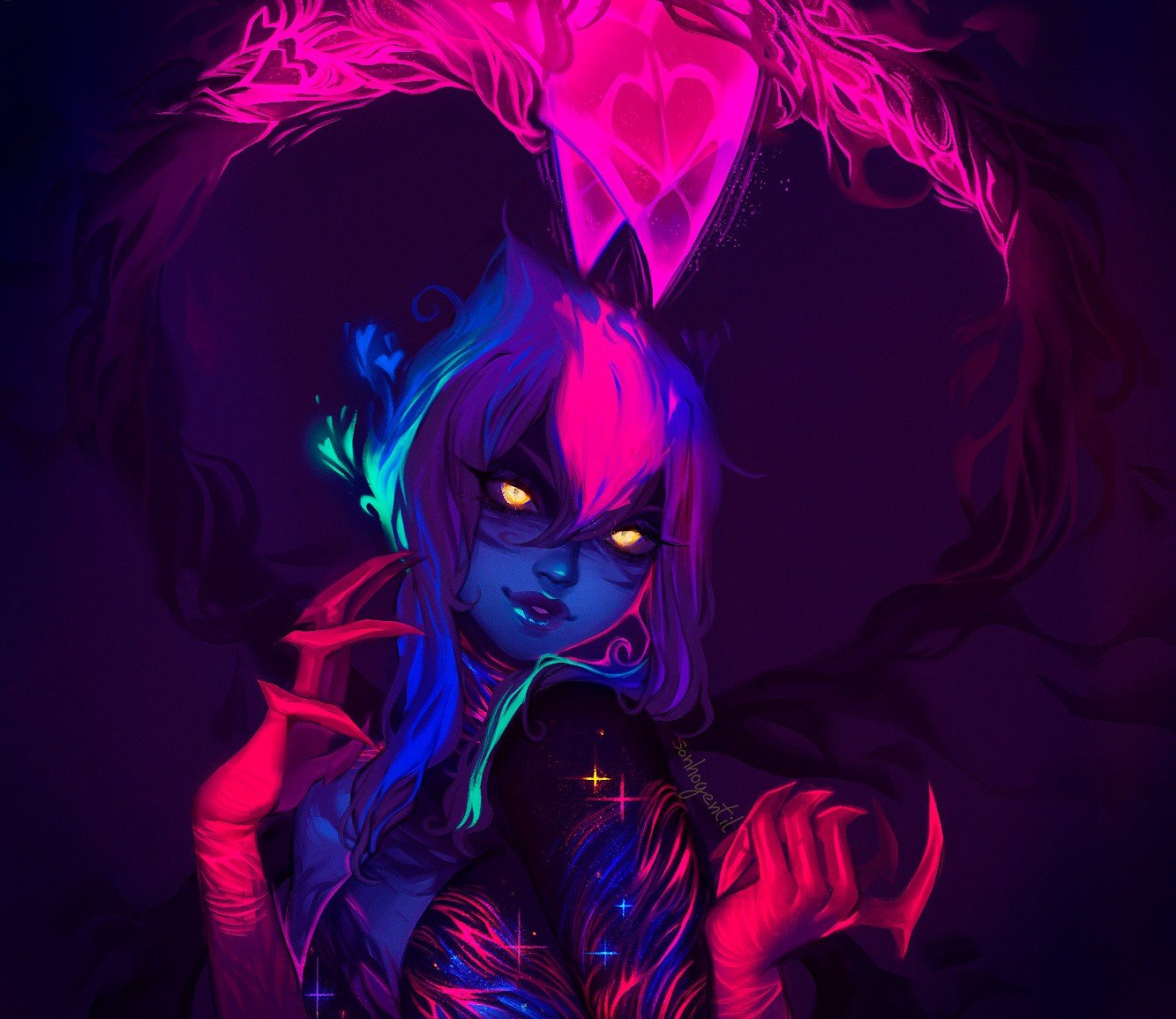 league of legends evelynn wallpaper