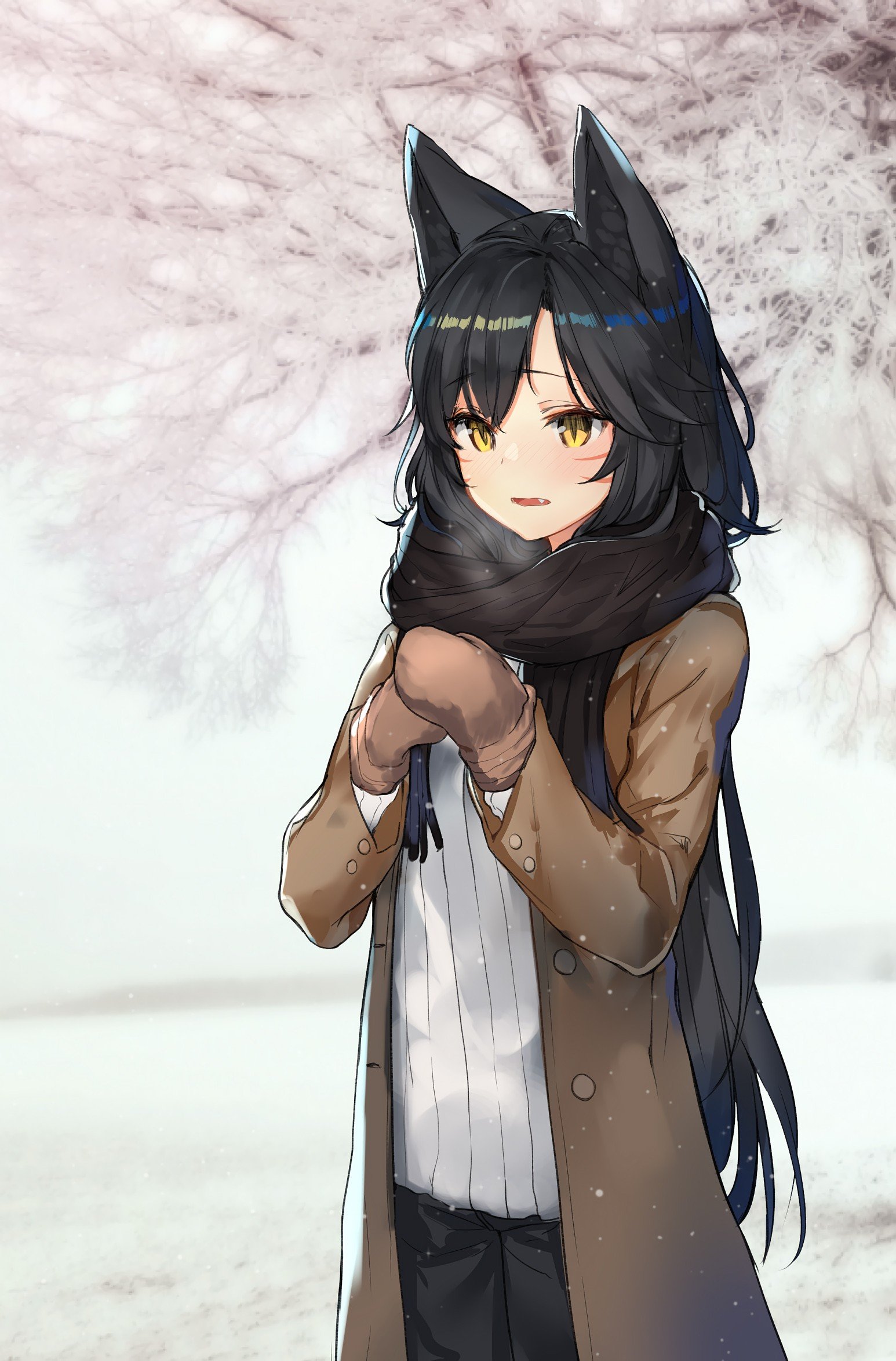 Ahri by HARUATO (2) League of Legends Artwork Wallpaper lol