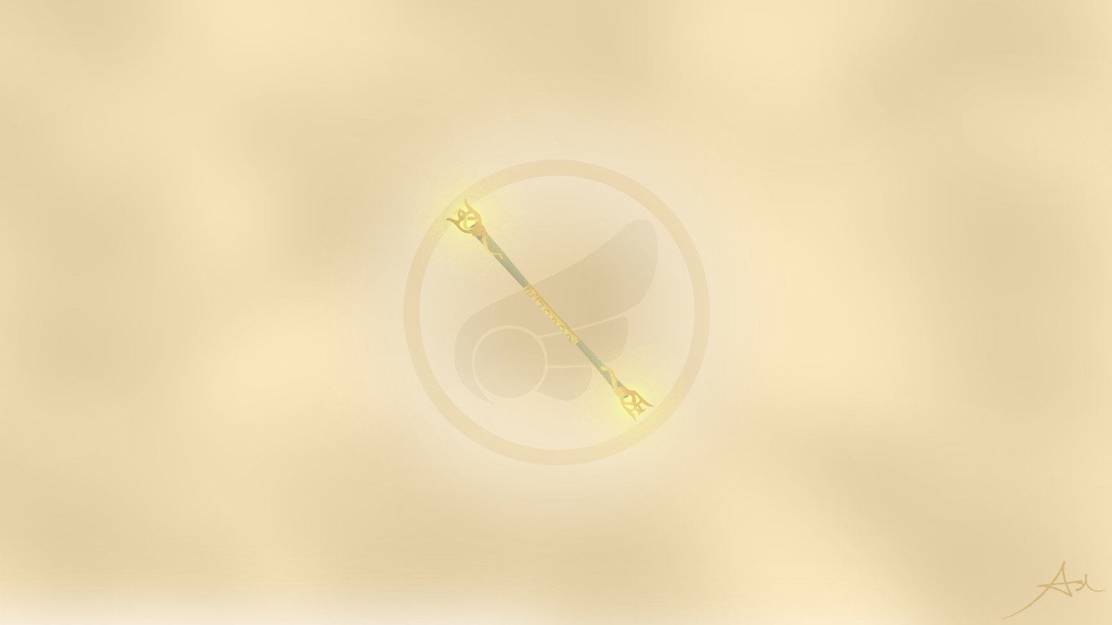 Lux's Wand by namesAsh HD Wallpaper Fan Art Artwork League of Legends lol