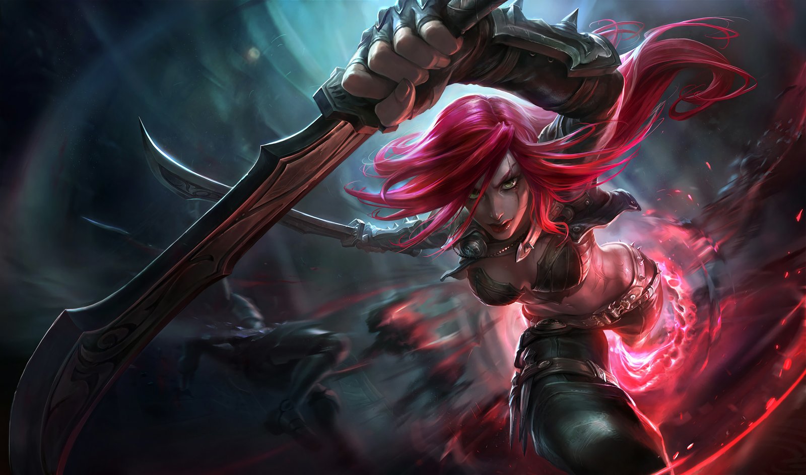Classic Katarina Splash Art Update v2 League of Legends Artwork Wallpaper lol